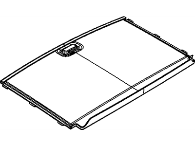 Dodge 1DP18HDAAA SUNSHADE Sunroof