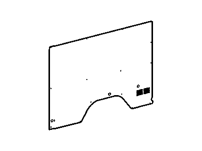 Mopar 5123224AA Compartment Trim, Passenger Side