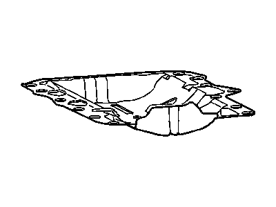 Jeep 53021001AB GASKET Oil Pan