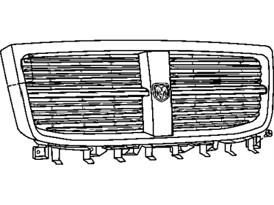 Dodge 55364744AA BRACKET Grille