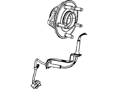 Jeep Wheel Hub - 52109947AF