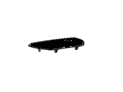 Mopar 5YK01TX7AE Speaker Grille, Black, Center