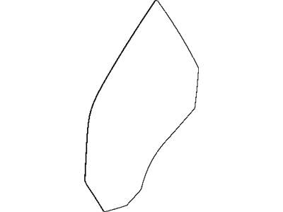 Mopar 68068666AB Glass Front Door