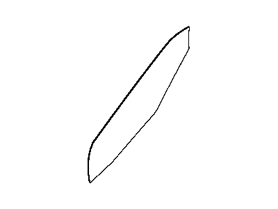 Mopar 55113552AB Glass Rear Door