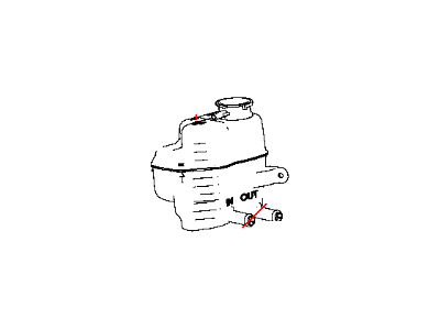 Mopar 52126354AB Expansion Tank