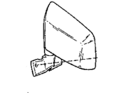 Jeep Comanche Car Mirror - 55027207