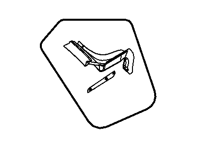 Chrysler 5008812AC TROUGH Deck Opening