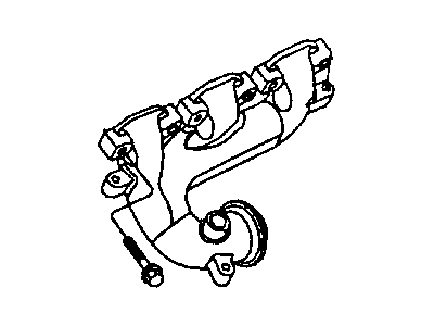 Dodge Intrepid Exhaust Manifold - 4792457AA