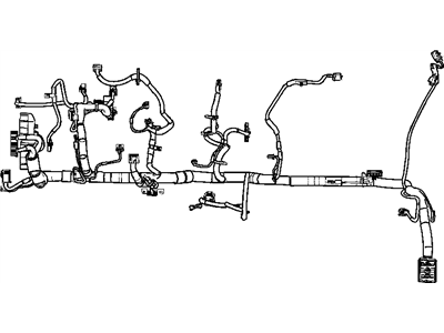 Jeep 56010632AE WIRING Instrument Panel