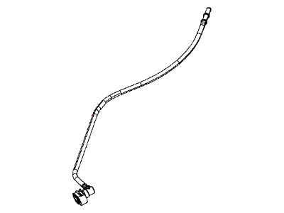 Dodge 68193247AB HOSE Fuel Filler Tube