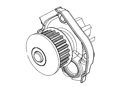 Dodge Dart Water Pump - 68291913AA
