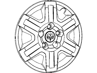 Ram 4721195AC COVER Wheel