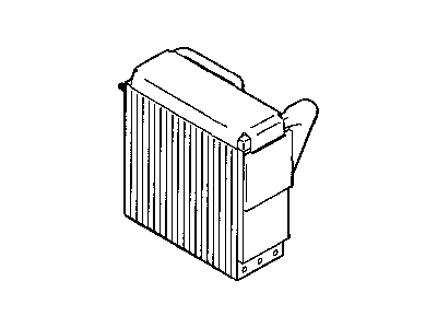 Chrysler MR206121 EVAPORATOR Air Conditioning