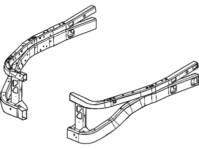 Chrysler Aspen Radiator Support - 55362307AD