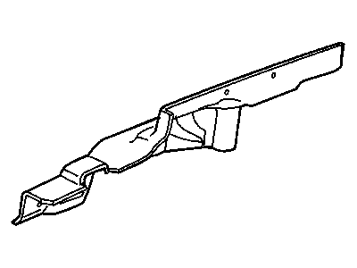 Chrysler 55365022AC SILENCER Plenum And Dash Panel