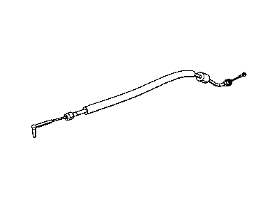 Mopar 68020574AA Lock Cable, Front Passenger Side