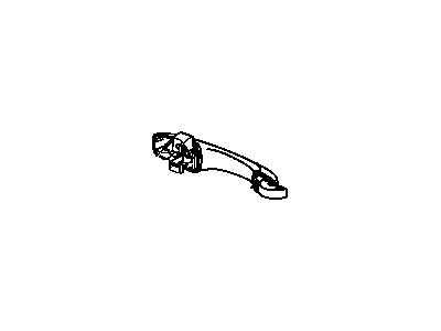 Chrysler Sebring Door Handle - XU57DA4AC
