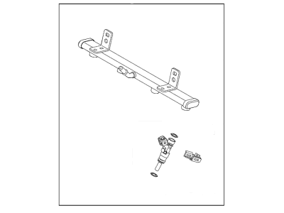 2020 Jeep Compass Fuel Rail - 68275067AA
