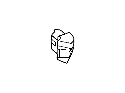 Chrysler 5101010AA ABSORBER Rear Energy