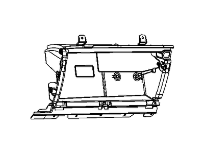 2020 Ram 1500 Glove Box - 6PM28TX7AH