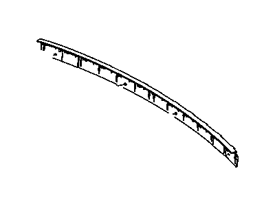 Chrysler XC42RXFAG MOLDING Decklid
