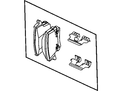2008 Dodge Magnum Brake Pad - 5142560AA
