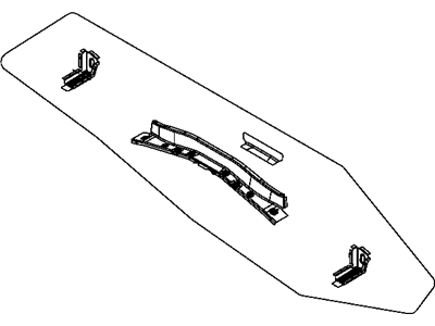 Chrysler 5076242AA CROSSMEMBER Rear Seat