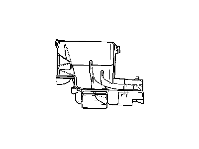 Dodge 5061405AA DUCT Floor