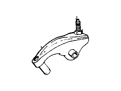 Jeep 2538472 SCREW, Reverse Band Adjusting, 3/8-24 x 1-7/8"