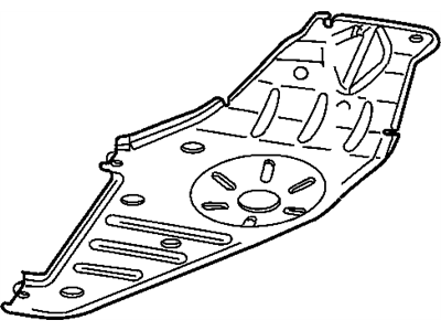 Jeep 52058922 SKID PLATE Transfer Case