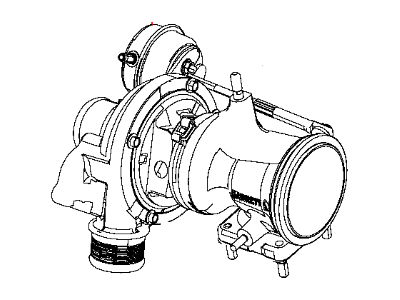 Dodge 4892938AE Turbochgr