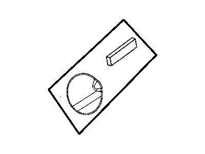 Chrysler 4814825AD DOOR Fuel Fill