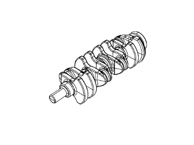 Jeep 68191817AA CRANKSHAFT KIT Engine