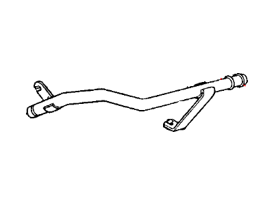 Jeep 55036895 TUBE Heater Return