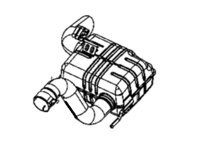 Jeep Gladiator Exhaust Pipe - 68360655AA