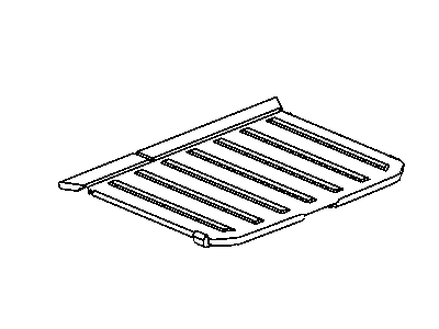 Dodge YE93DK7AD COVER Rear Cargo Floor