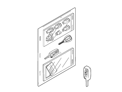 Mopar 68369881AA Lock Kit