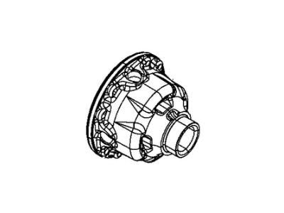 Ram 68034429AA CASE ASSEMBLY Differential