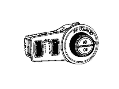 Jeep Renegade Headlight Switch - 7BU84LXHAA