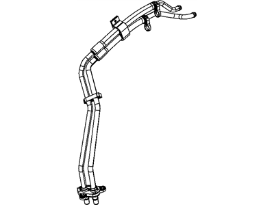 Ram 68049408AA TUBE Heater Core