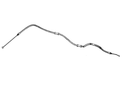 Ram 68303524AC CABLE Parking Brake