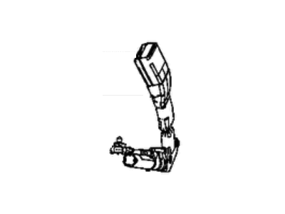 2014 Chrysler Town & Country Seat Belt - 1DF301D5AH