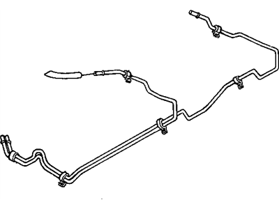 Dodge 4809299AA CLIP Vapor Line
