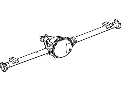 Jeep 5086637AA AXLE Service Rear