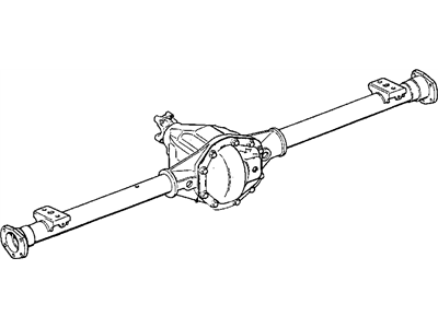 Jeep 5086630AC AXLE Service Rear