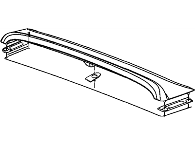 Dodge 5029875AA GASKET Air Spoiler Left