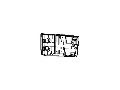 Dodge 68068150AA RETAINER Overhead Console