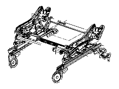 Dodge 4610302AF ADJUSTER Power Seat