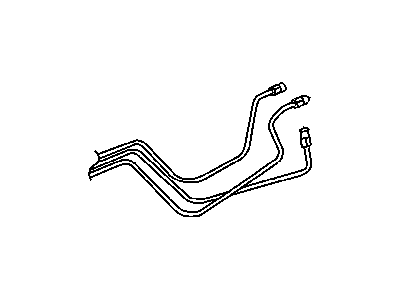 Chrysler PT Cruiser Brake Line - 5017686AA
