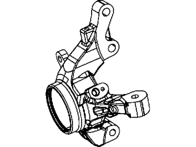 Jeep Compass Steering Knuckle - 68088499AB